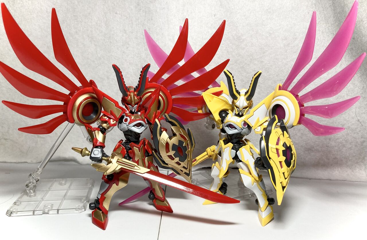 オリジナルカラー塗装】HF LBX金陽ルシファーをゆる〜く紹介！ 銀竜