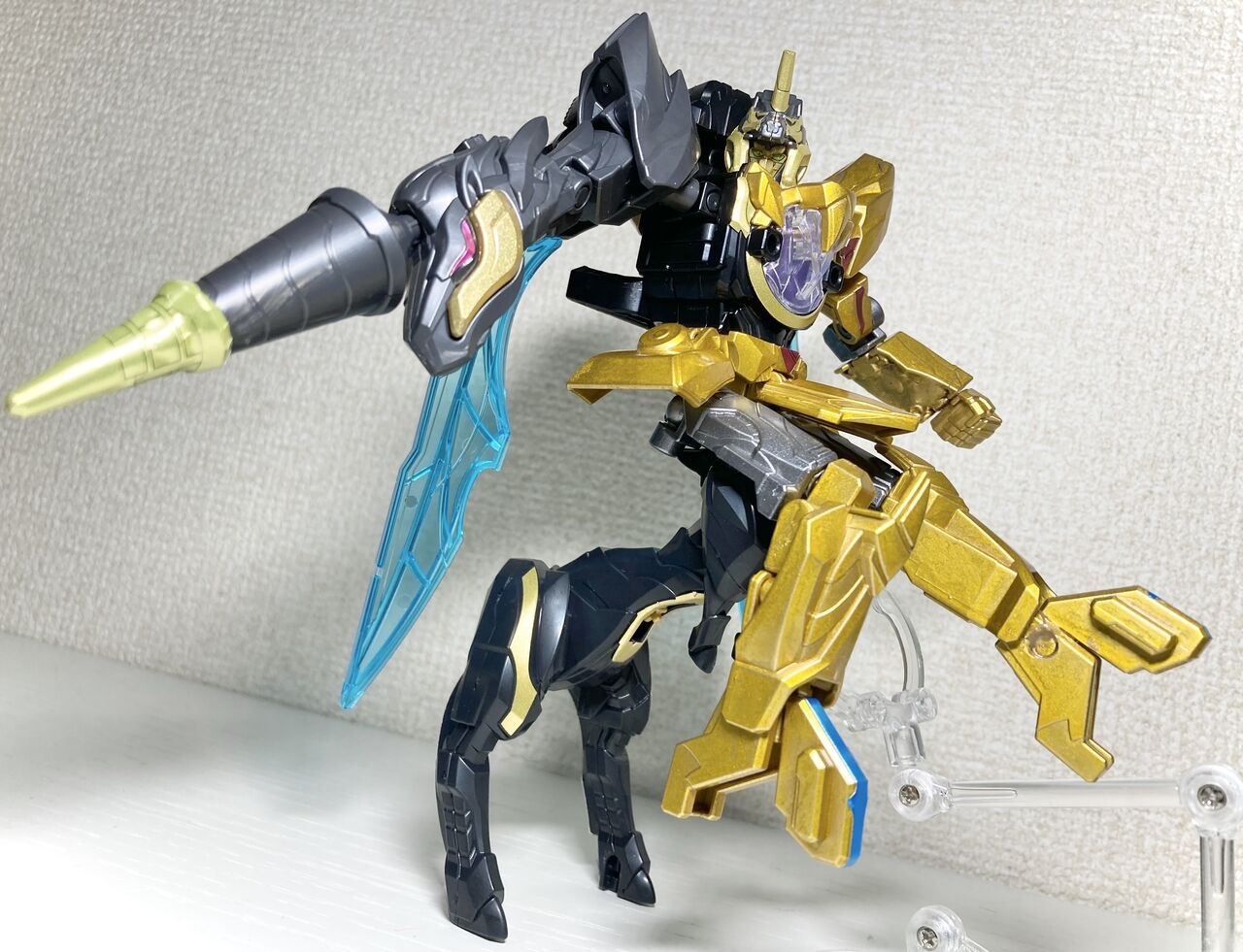 ミニプラ】ナンバーワン合体02 イーグルシューター50&ユニコーンドリル