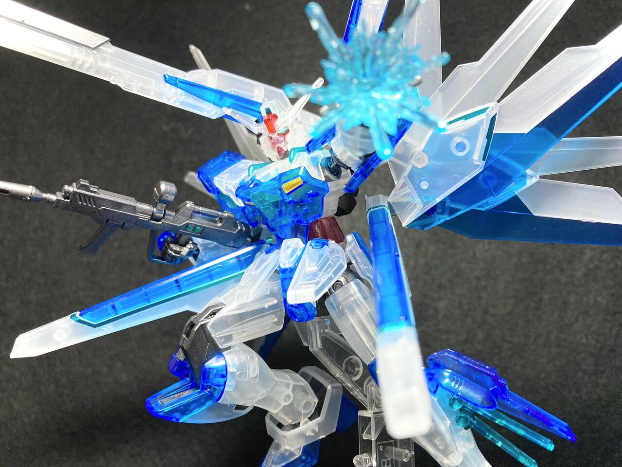 イベント限定】HGガンダムヘリオス[クリアカラー] レビュー 銀竜