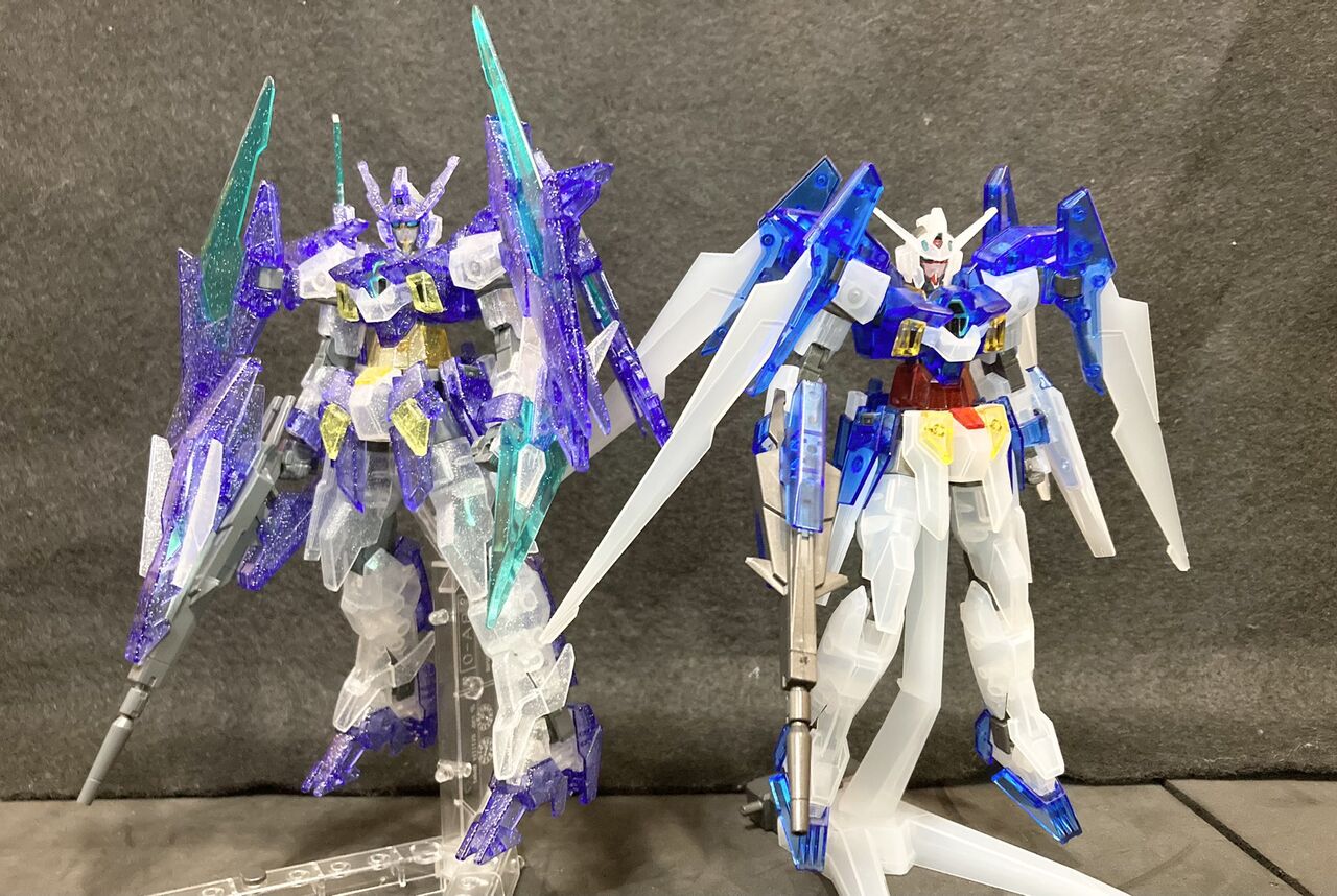 REVIEW HGBD 1/144 GUNDAM AGE II MAGNUM [CLEAR COLOR