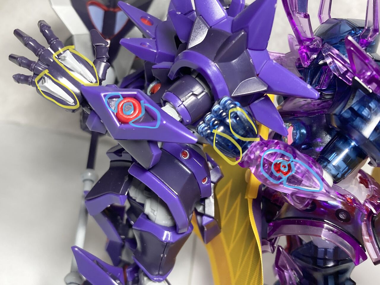 ハイパーファンクション】HF LBXジ・エンペラー (とHF暗黒騎士アキレス