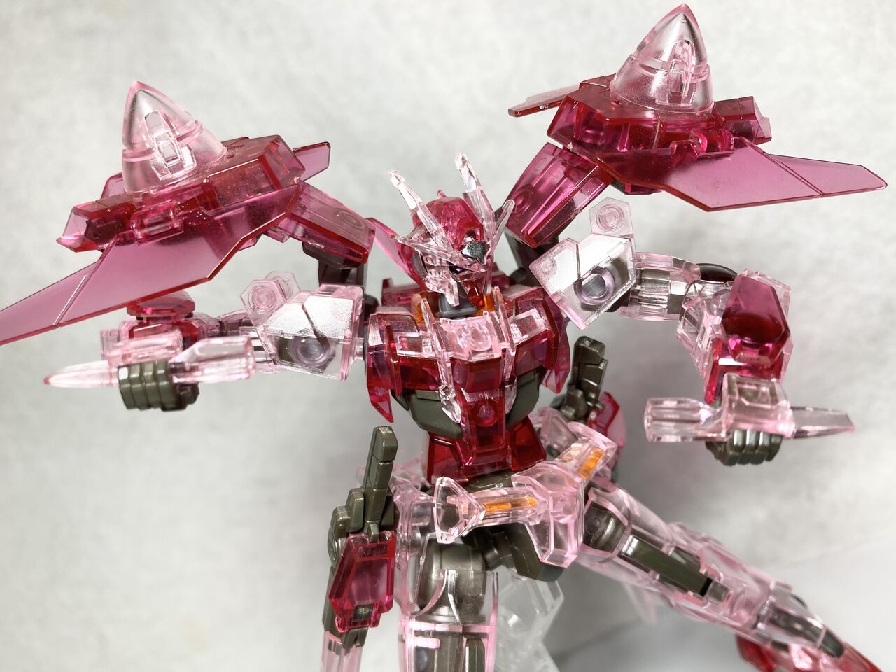 ベース限定】HGガンダムダブルオーダイバー[トランザムクリア