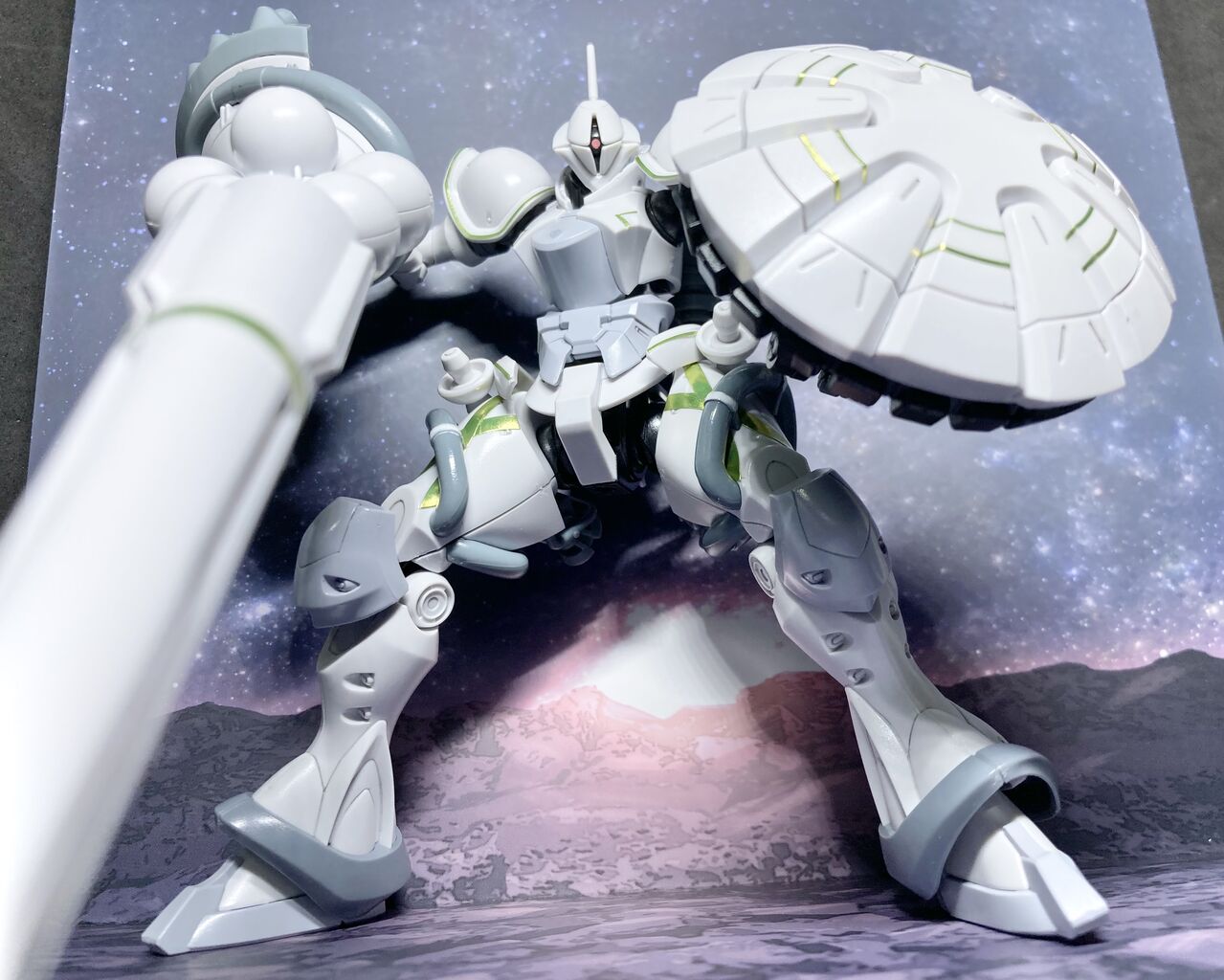 HGエグザベ専用ギャン(ハクジ装備) レビュー 銀竜ブログ : 銀竜