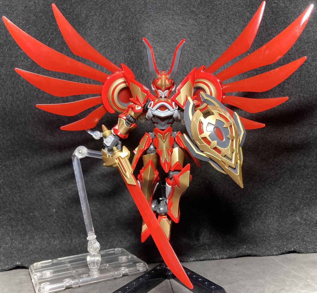 オリジナルカラー塗装】HF LBX金陽ルシファーをゆる〜く紹介 オリジナルカラー塗装】HF LBX金陽ルシファーをゆる〜く紹介
