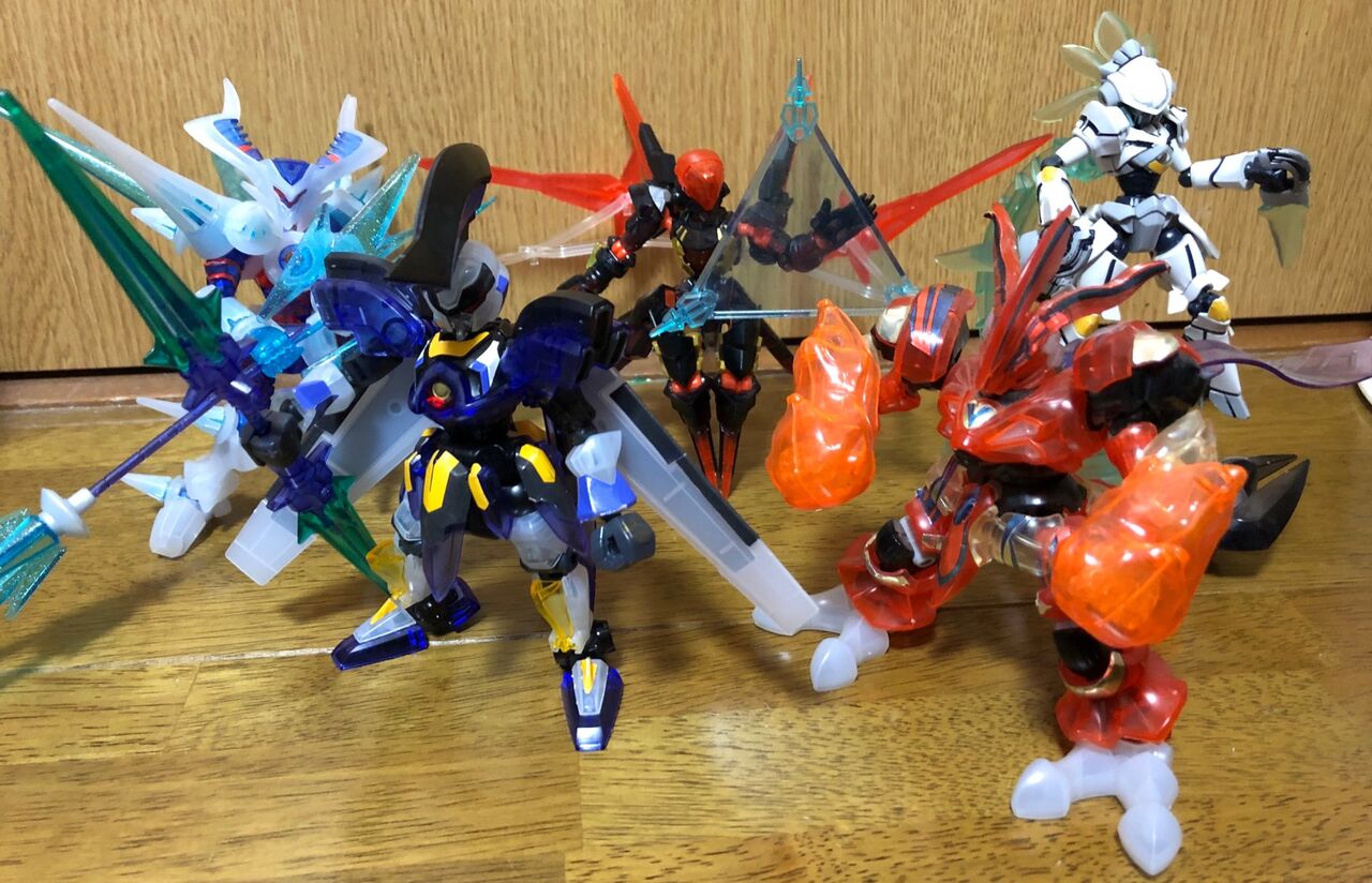 LBX特殊モードセット (リミテッドクリアVar.) ペルセウス