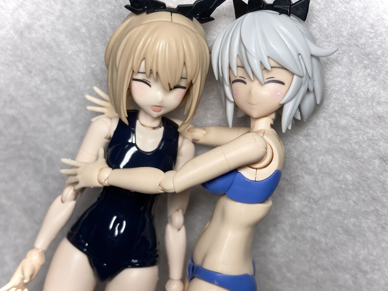BANDAI - 30MSティアーシャ+スク水セット ！ボディ・レッグ