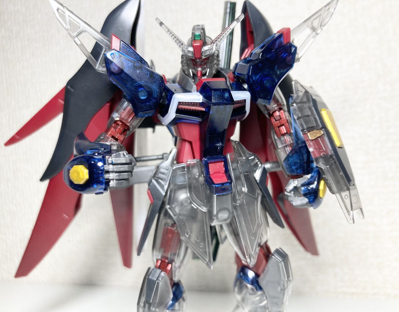 HG デスティニーガンダムSpecII[クリアカラー] レビュー : える