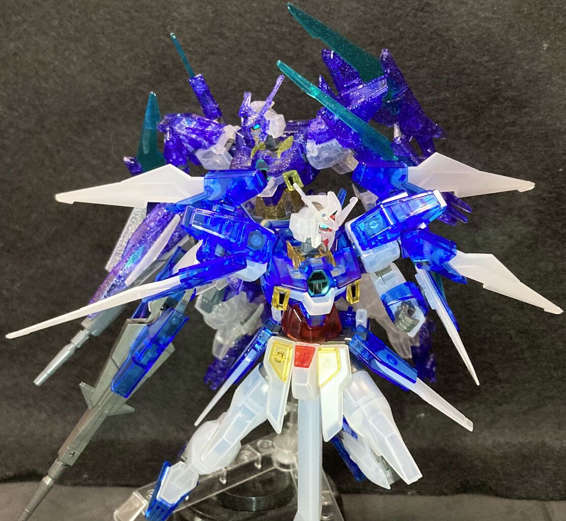 イベント限定】HGガンダムAGE-2 ノーマル [クリアカラー] レビュー 銀