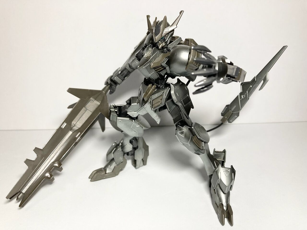 HG バルバトスルプスレクスアイアンブラッドコーティング、バエルクリアカラー バルバトスルプスレクス アイアンブラッドコーティングVer