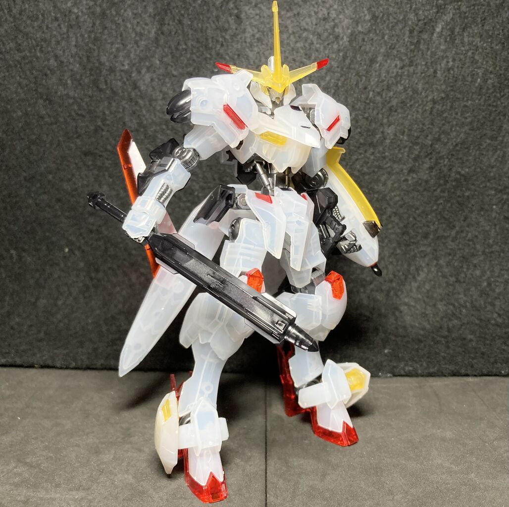 イベント限定】HGガンダム端白星 [クリアカラー] レビュー 銀竜ブログ