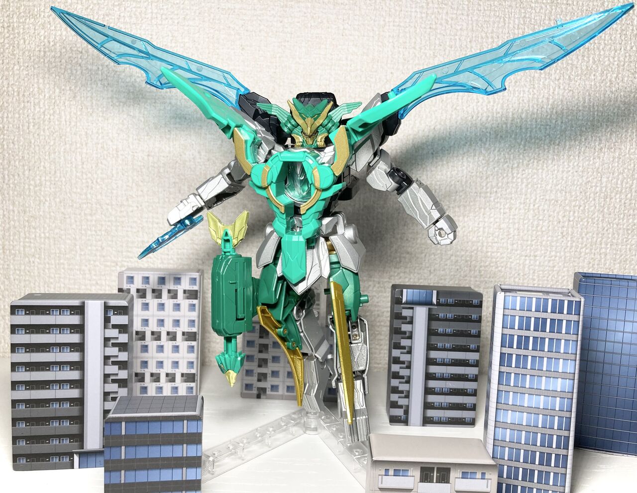 ミニプラ】ナンバーワン合体02 イーグルシューター50&ユニコーンドリル