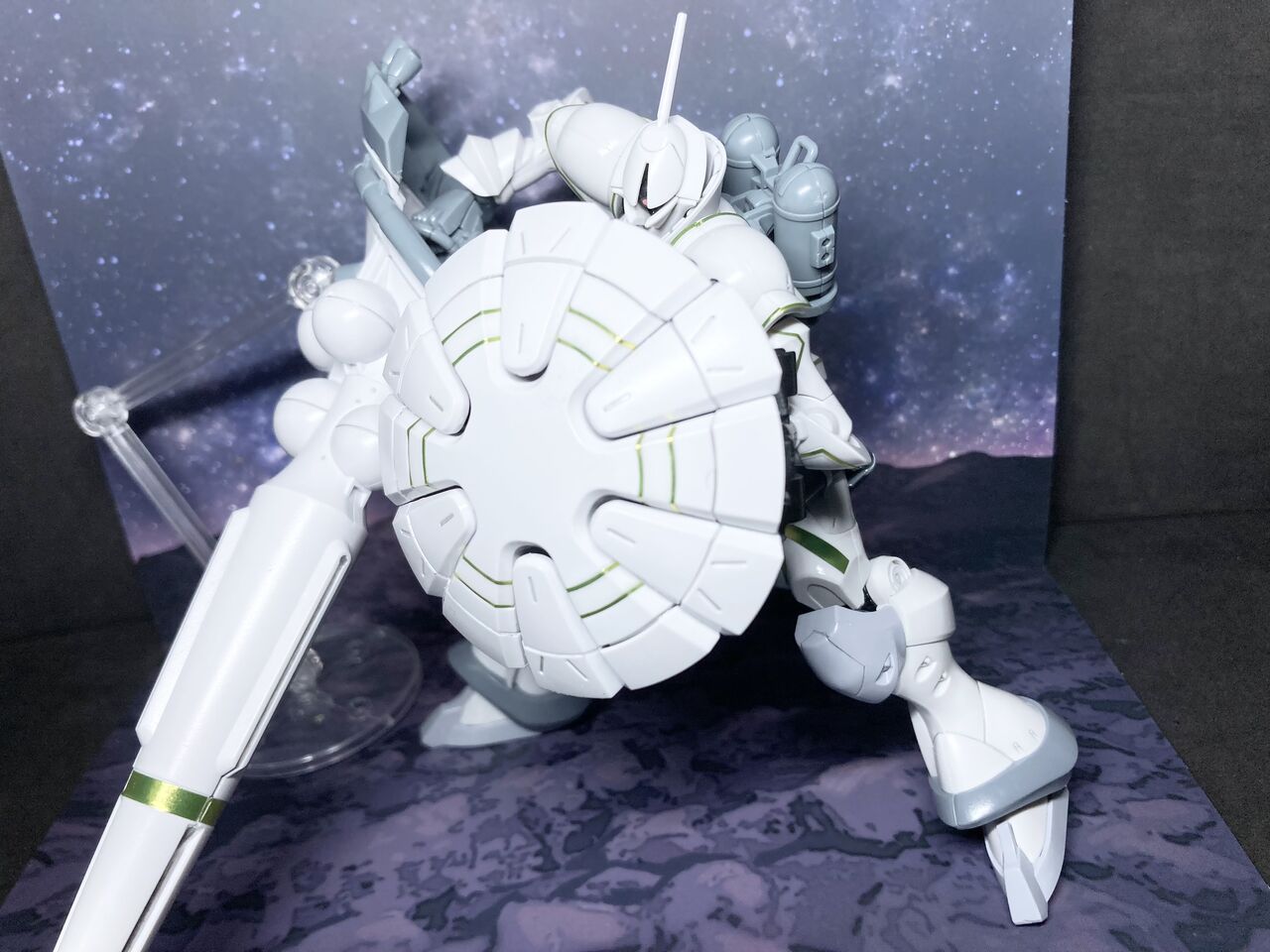 HGエグザベ専用ギャン(ハクジ装備) レビュー 銀竜ブログ : 銀竜うんち