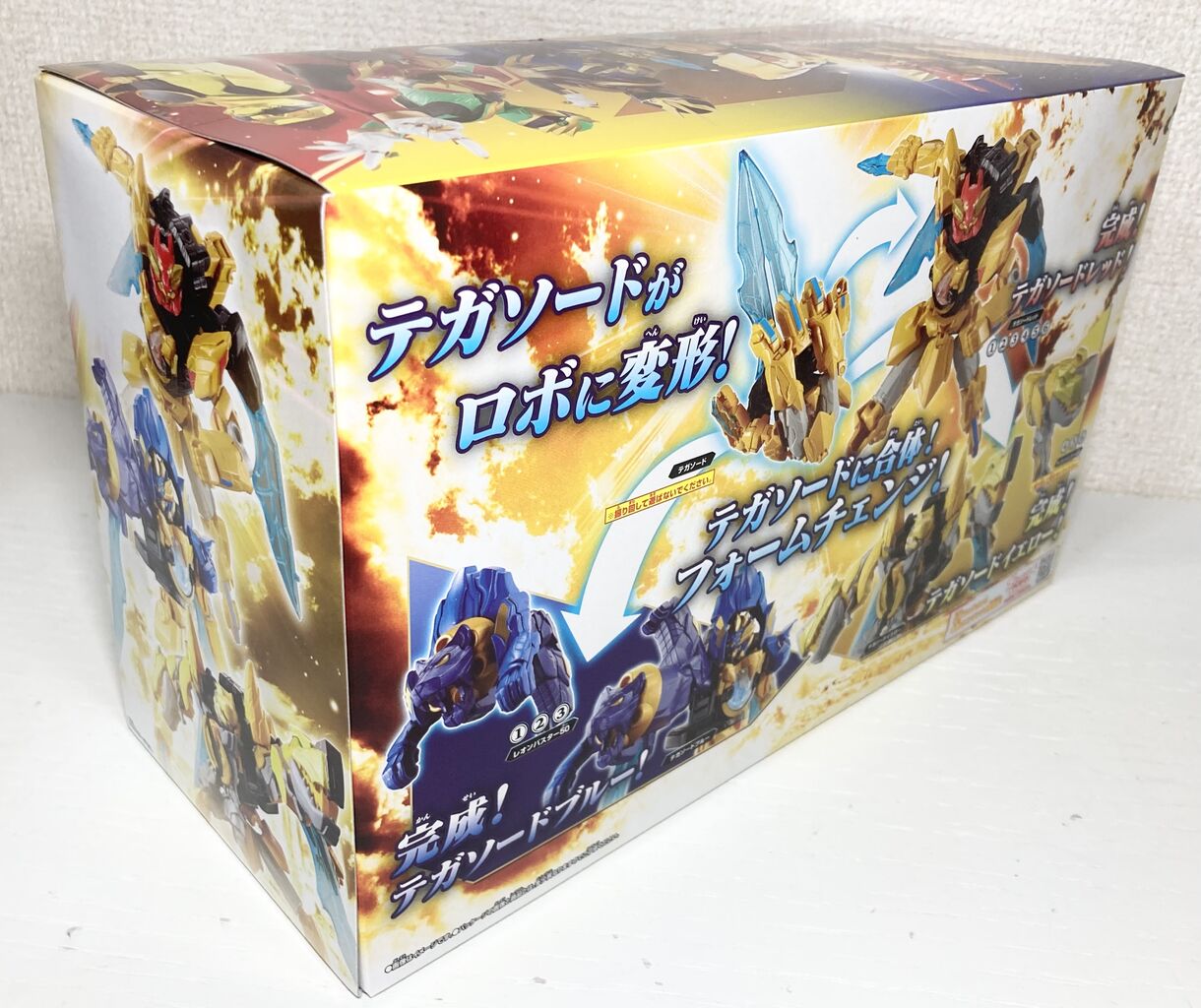 テガソード　ミニプラ　全塗装　オリジナルカラーレオンバスター　ティラノハンマー ミニプラ・テガソード&レオンバスター50&ティラノハンマー50
