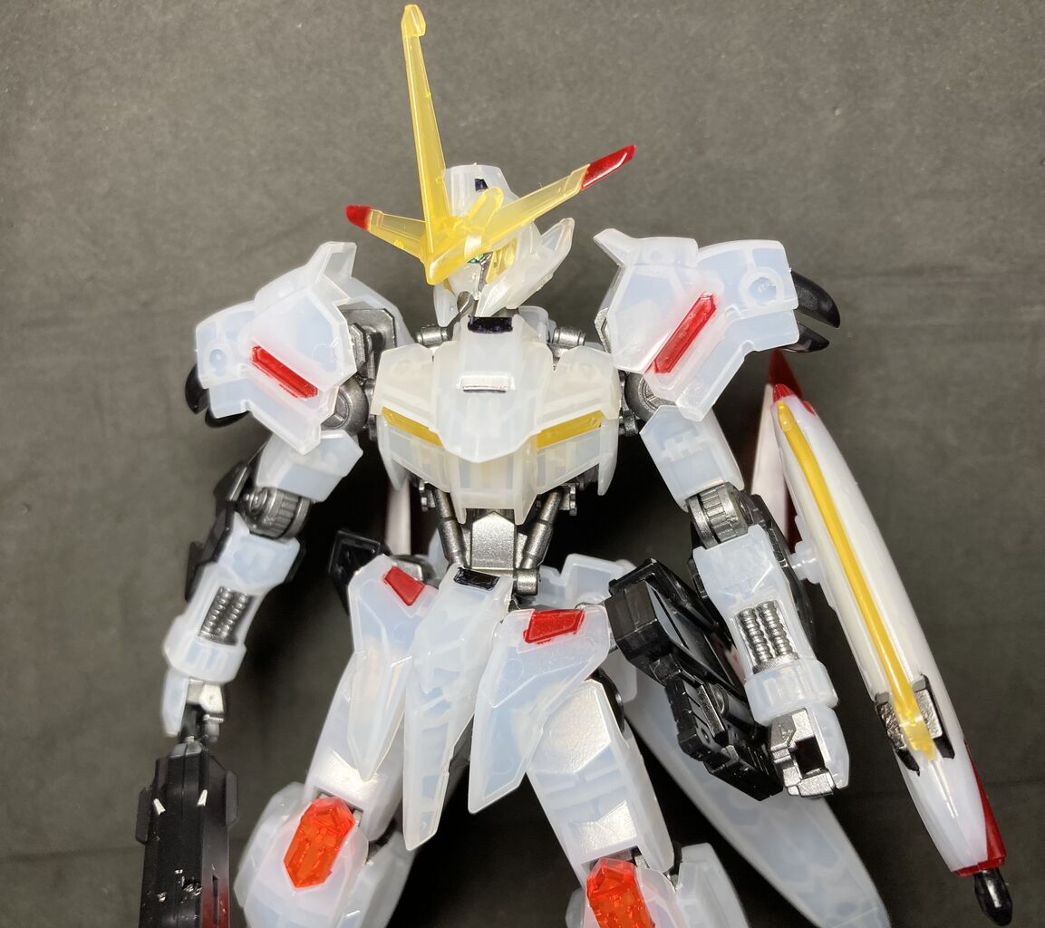 イベント限定】HGガンダム端白星 [クリアカラー] レビュー 銀竜ブログ