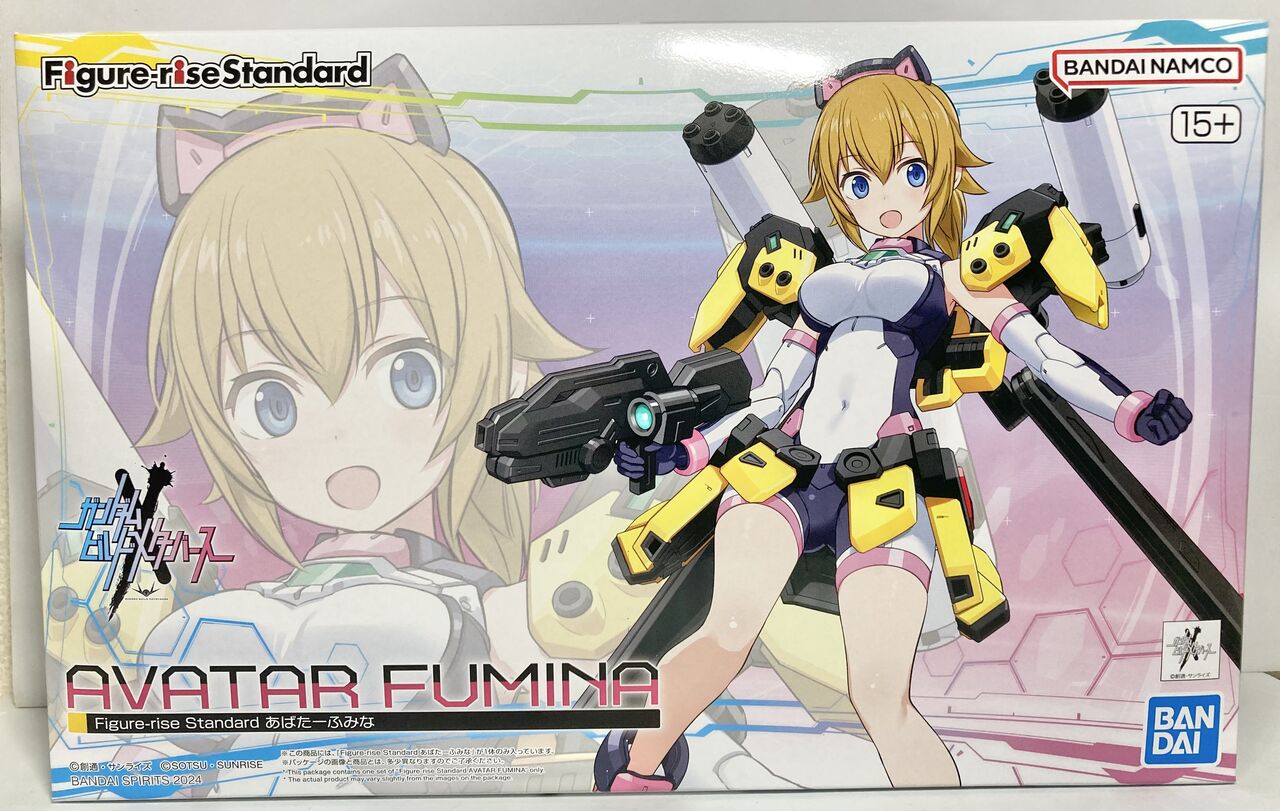 フィギュアライズふみな&アバターフミナセット Figure-rise Standard あばたーふみな レビュー 銀竜ブログ : 銀