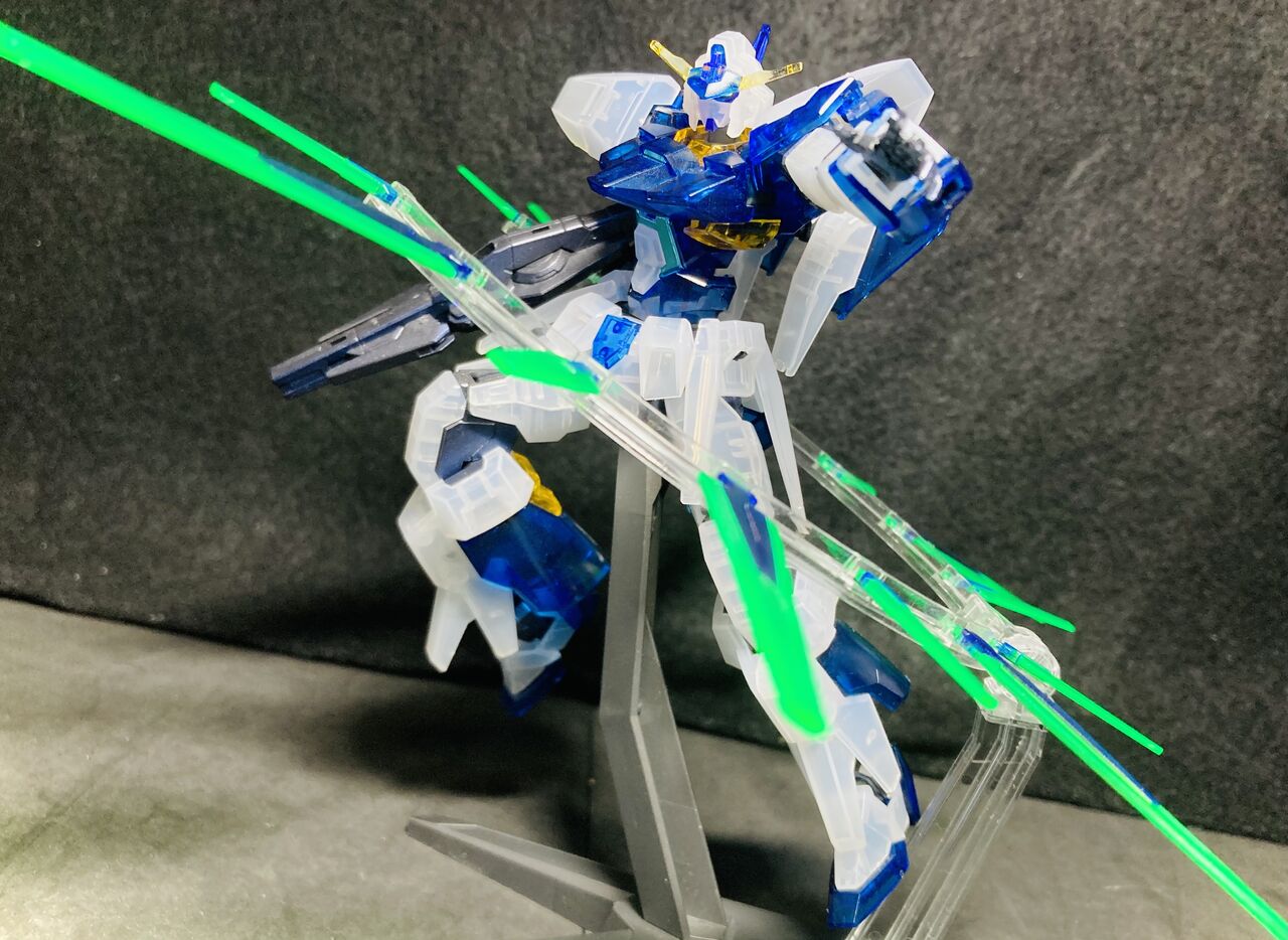 イベント限定】HGガンダムAGE-FX [クリアカラー] レビュー 銀竜