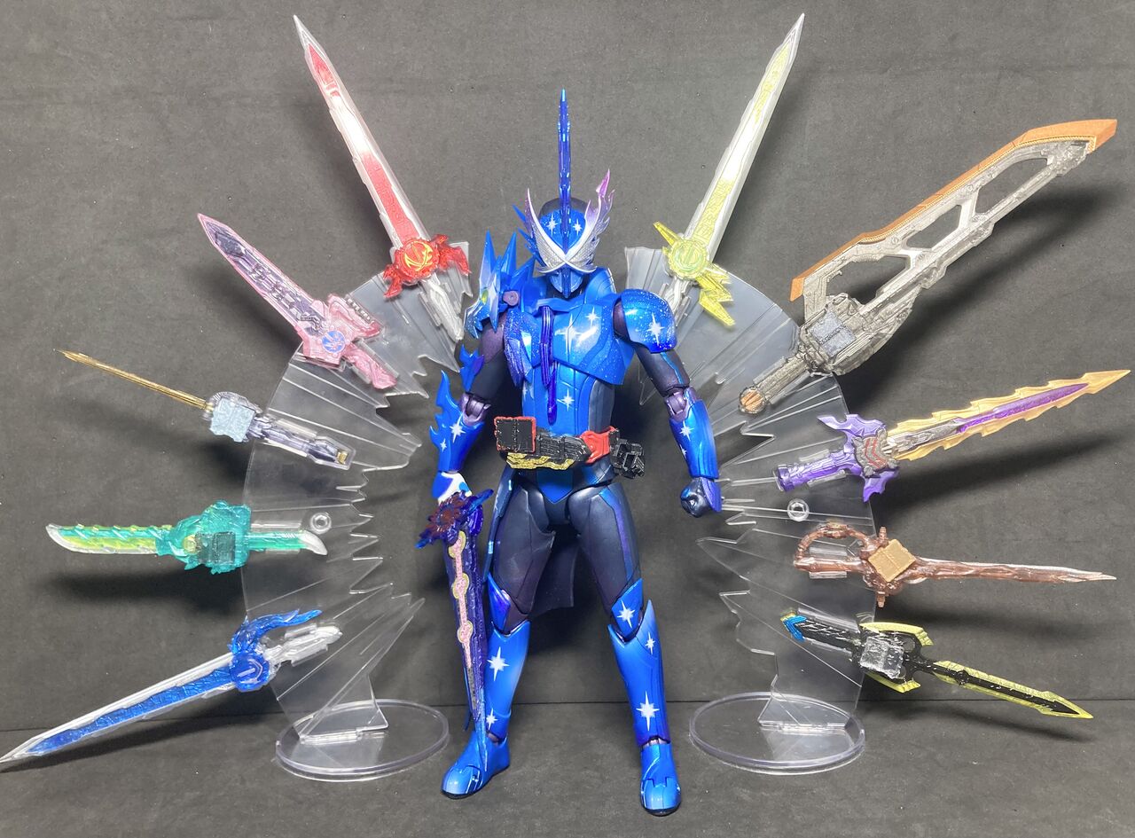 S.H.フィギュアーツ 仮面ライダークロスセイバー10聖剣セット