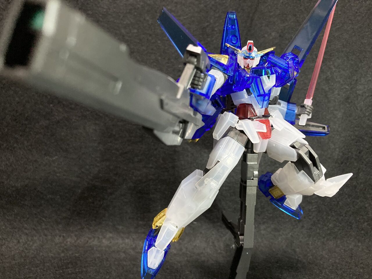 イベント限定】HGガンダムAGE-3 ノーマル [クリアカラー] レビュー 銀