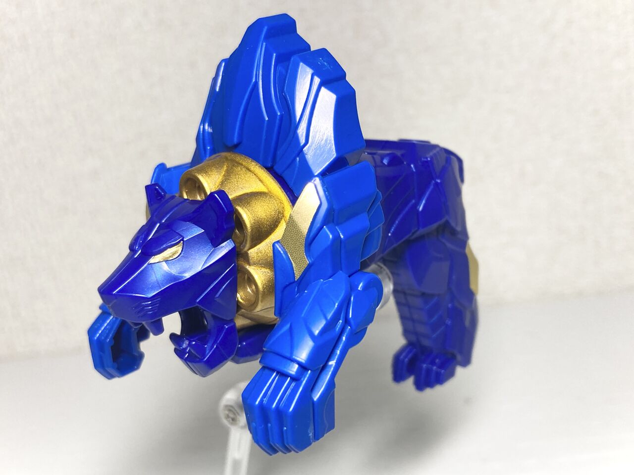 ミニプラ】テガソード(金塗装/銀塗装) &レオンバスター50&ティラノ