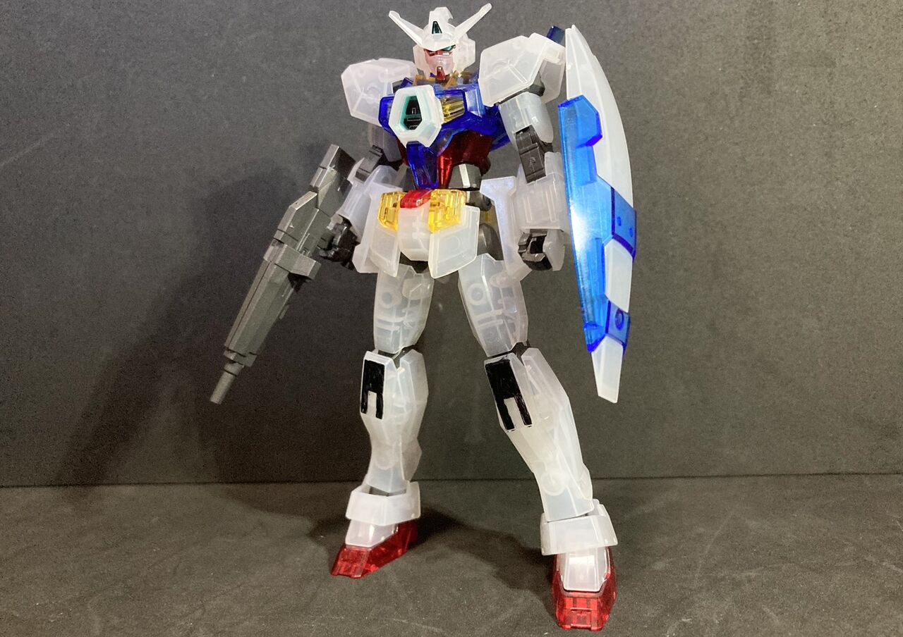 イベント限定】HGガンダムAGE-1 ノーマル [クリアカラー] レビュー 銀