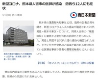 人吉市の医師感染、県立高、県内小中学校休校要請へ