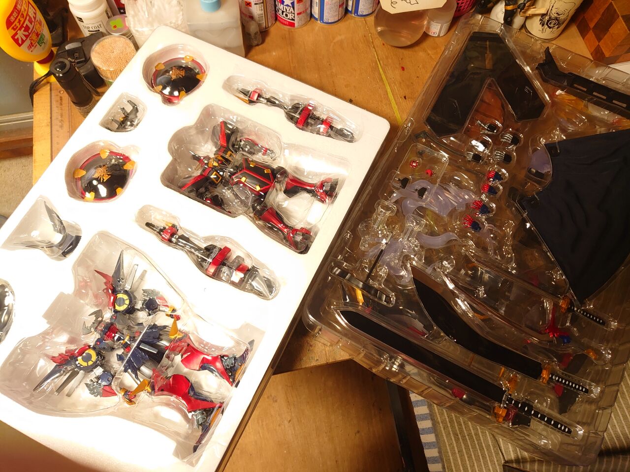 バンダイ超合金魂ダイゼンガー&アウセンザイター。 : 玩具 バンダイ超合金魂ダイゼンガー&アウセンザイター。 : 玩具
