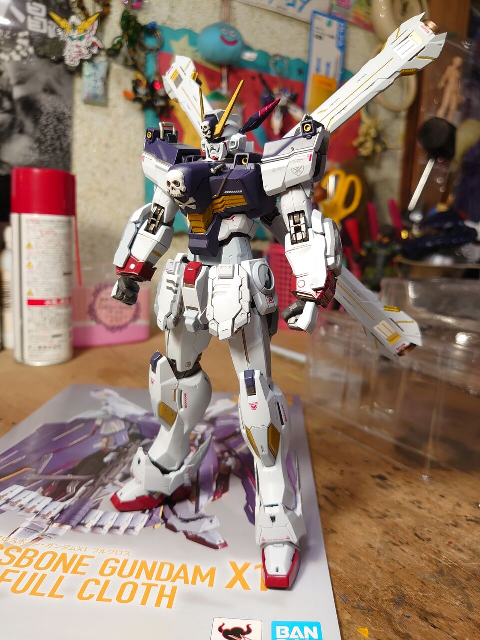 クロスボーンガンダムX1フルクロス レビュー。 : 玩具オジサンの机