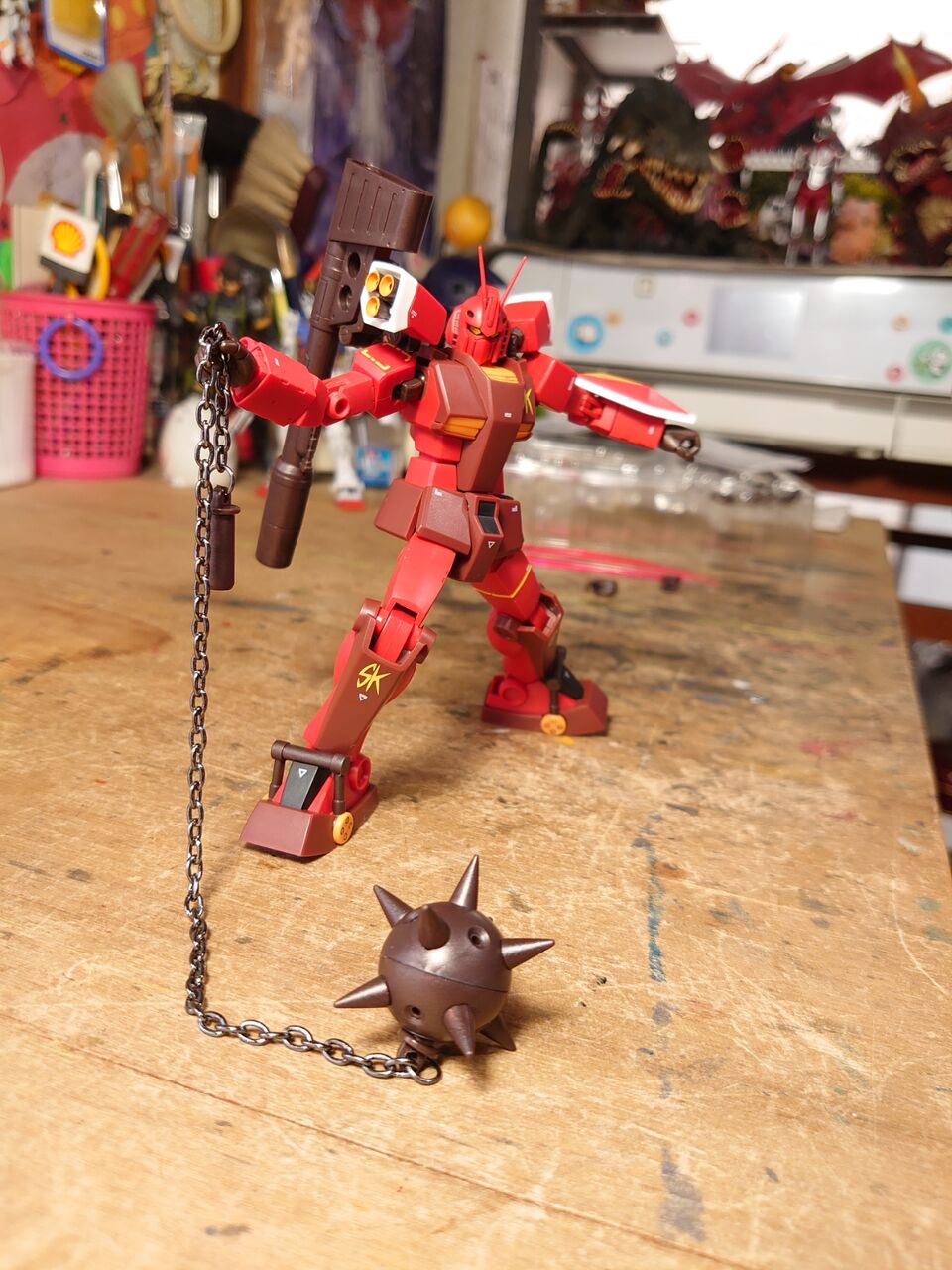 ROBOT魂 レッドウォーリア、レビュー。 : 玩具オジサンの机
