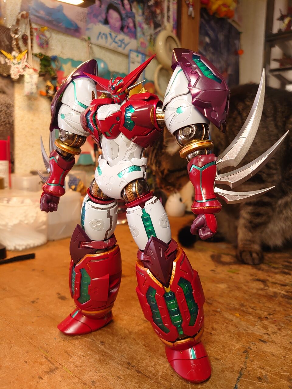 メタルビルドドラゴンスケール、真ゲッター1。 : 玩具オジサンの机