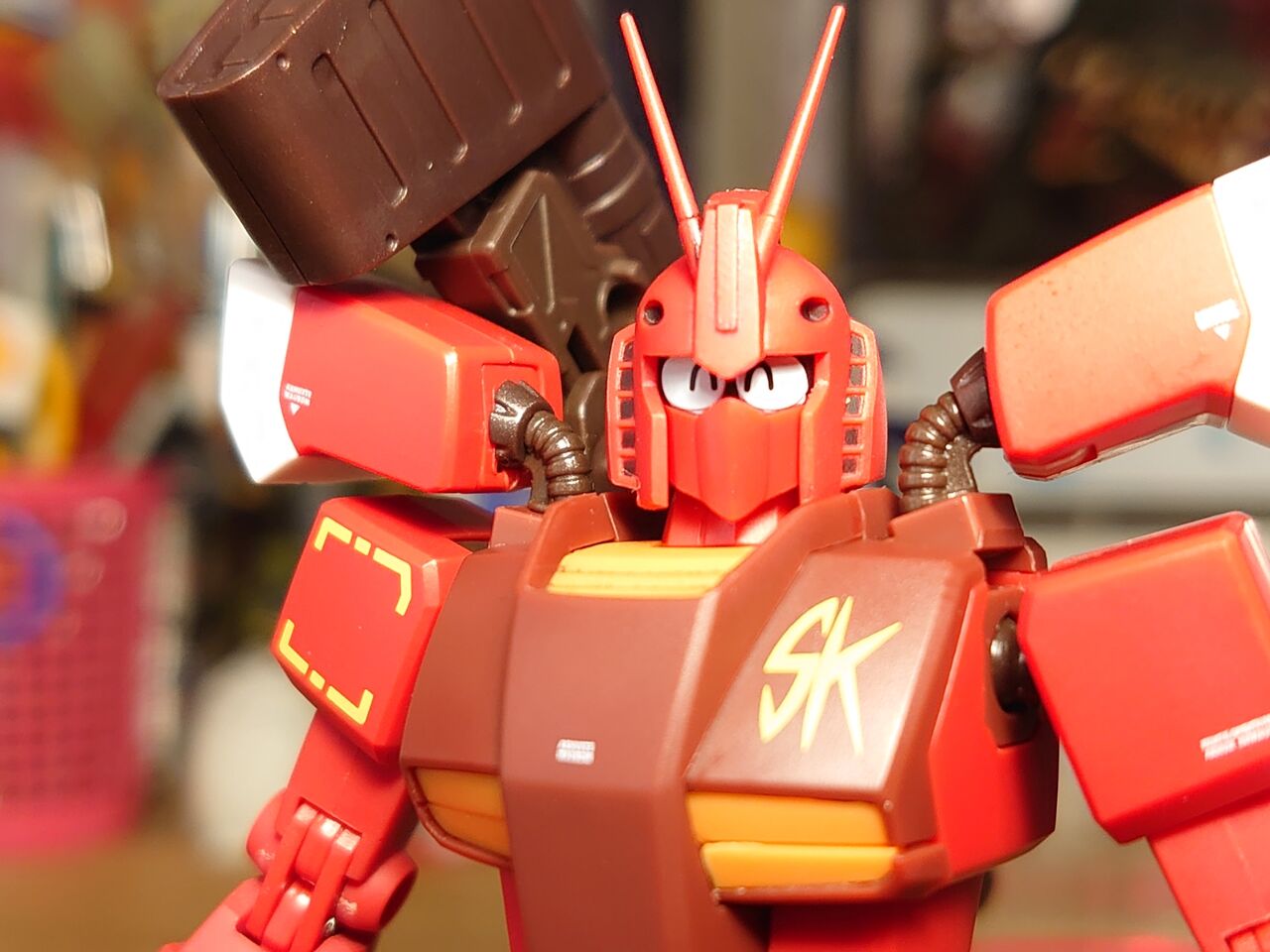 ROBOT魂 レッドウォーリア、レビュー。 : 玩具オジサンの机