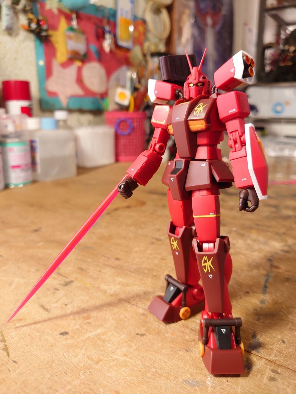 ROBOT魂 レッドウォーリア、レビュー。 : 玩具オジサンの机