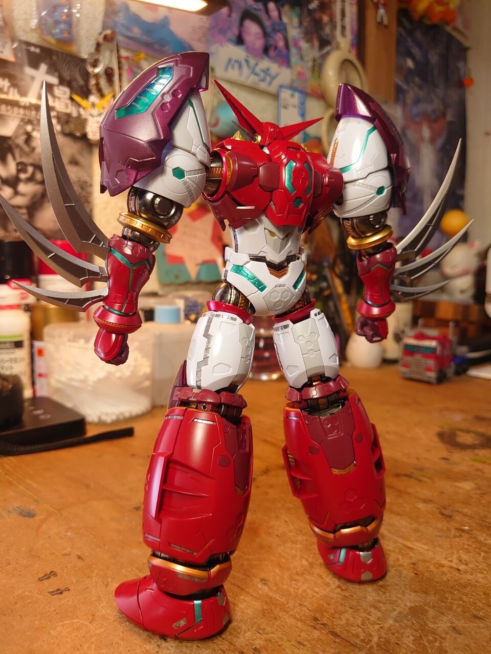 メタルビルドドラゴンスケール、真ゲッター1。 : 玩具オジサンの机