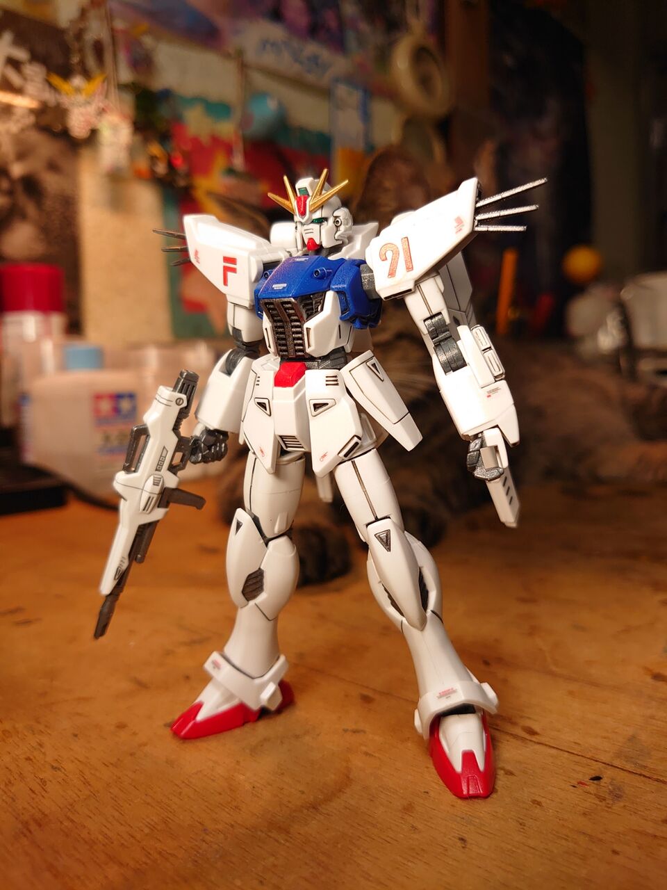 HGガンダムF91。 : 玩具オジサンの机