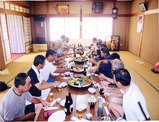 懇親会
