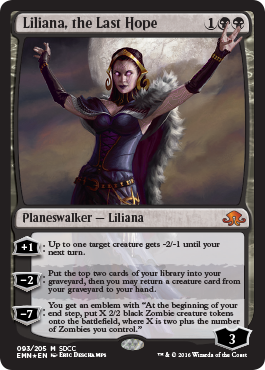 Liliana, the Last Hope_SDCC