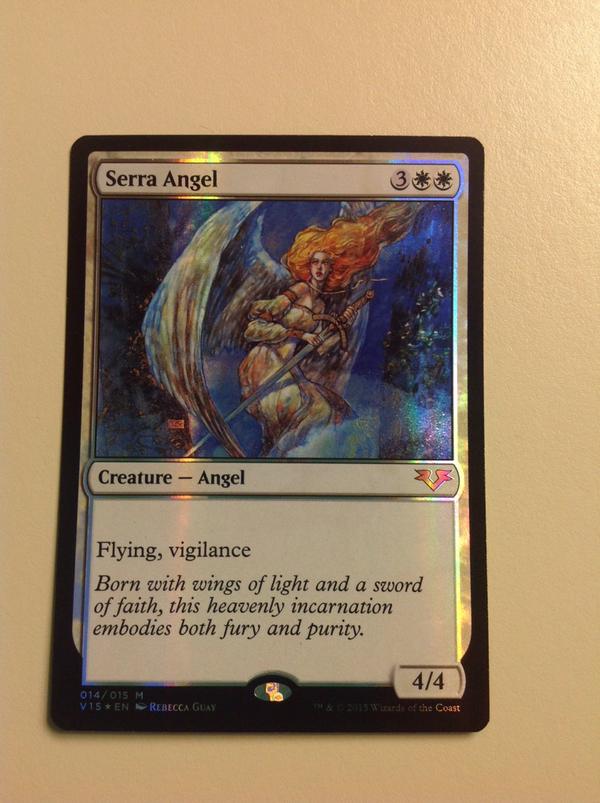 完全趣味 裏 Mtg From The Vault Angels Rebecca Guay氏イラストの セラの天使 が収録 Ftv