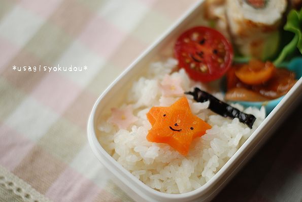 キャラ弁　お星様