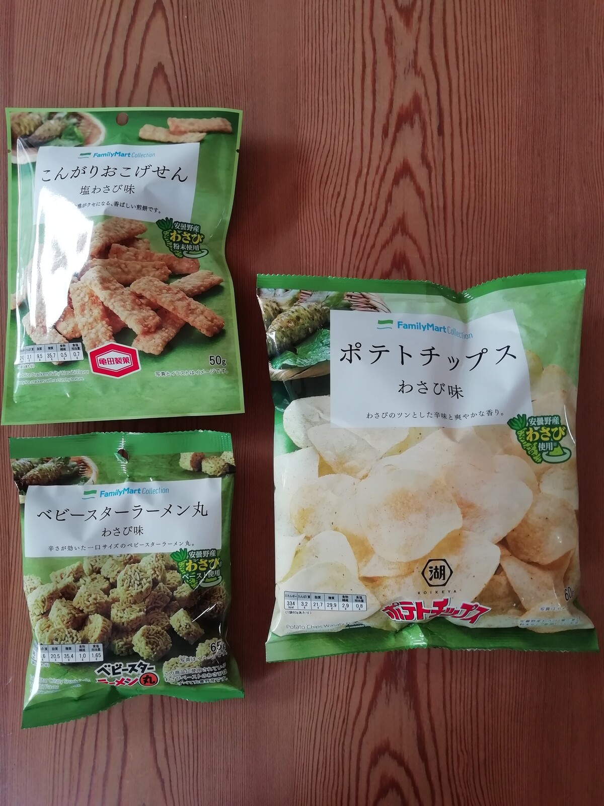 ファミリーマート 新作わさびスナック３品食べ比べ かっこいい床の間 うさぎ食堂へようこそ Powered By ライブドアブログ