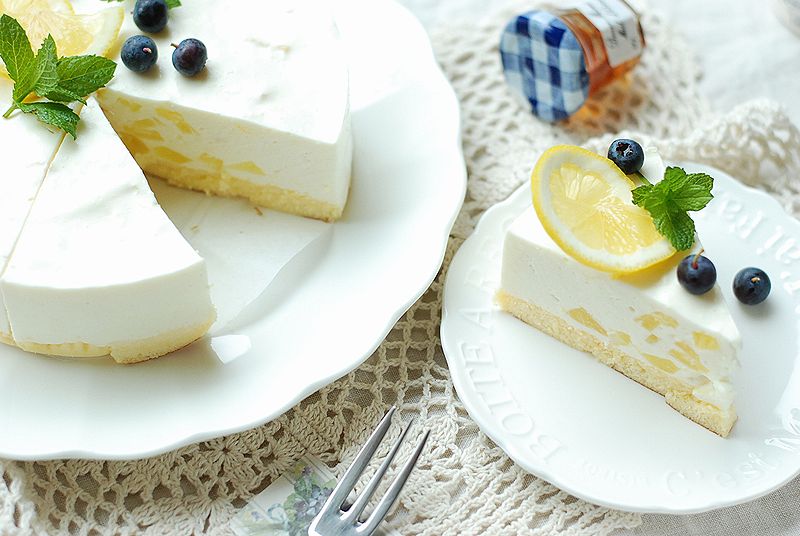 北海道チーズ蒸しケーキで作ったー 簡単レアチーズケーキ うさぎ食堂へようこそ Powered By ライブドアブログ