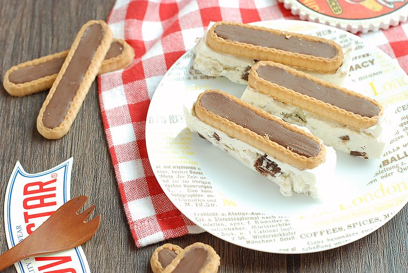 ブルボンのレトロ菓子をアレンジ パキパキ濃厚チョコバナナアイス うさぎ食堂へようこそ Powered By ライブドアブログ