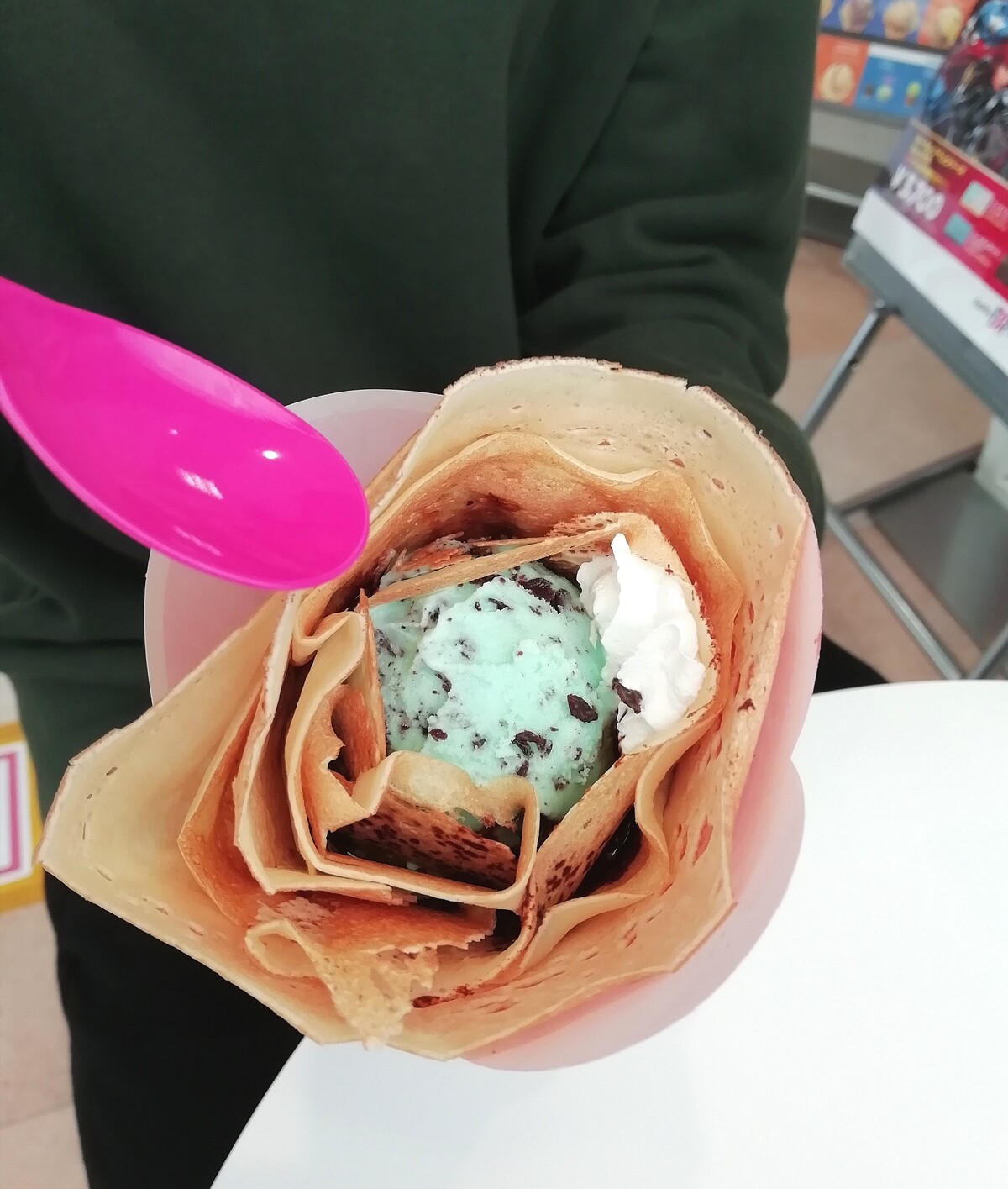 クレープを食べました～♪ : うさぎ食堂へようこそ Powered by