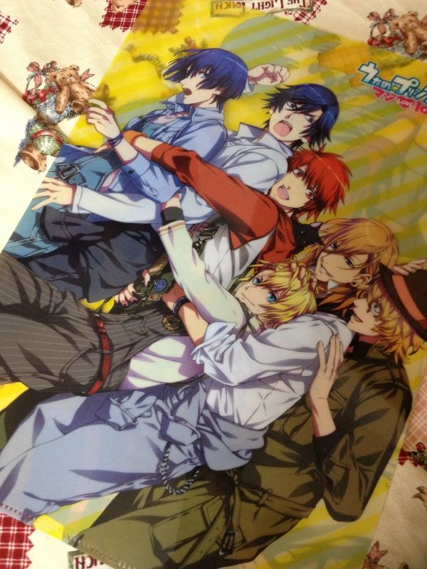 胸のブルーハート 宝石に変わった うさぎの桜