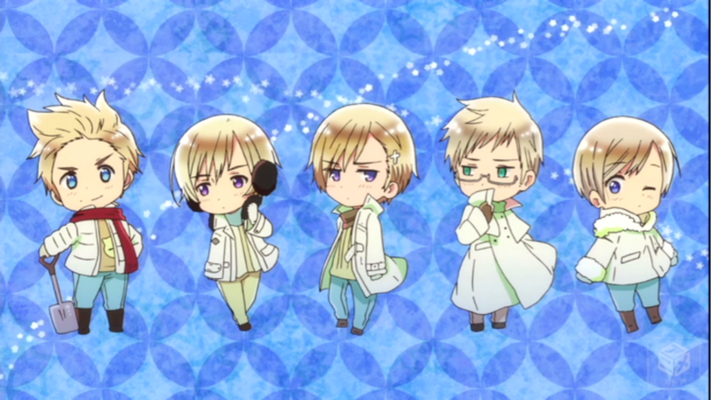 ヘタリア The World Twinkle 4話 北欧ファイブ A 感想 うさぎの桜