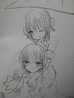 何事もノリとタイミング 落書き 銀魂 沖神 うさぎの桜