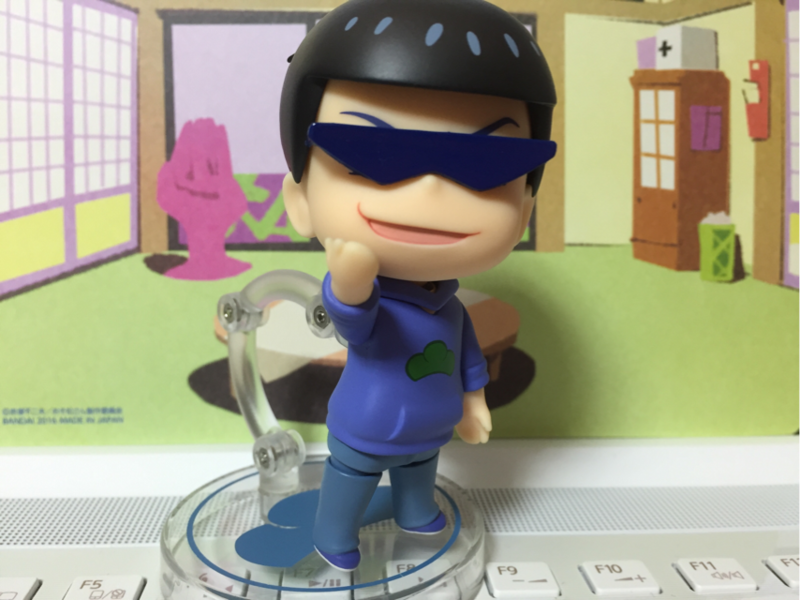 ねんどろいど松野カラ松で遊んでみた うさぎの桜 ねんどろいど松野カラ松で遊んでみた うさぎの桜