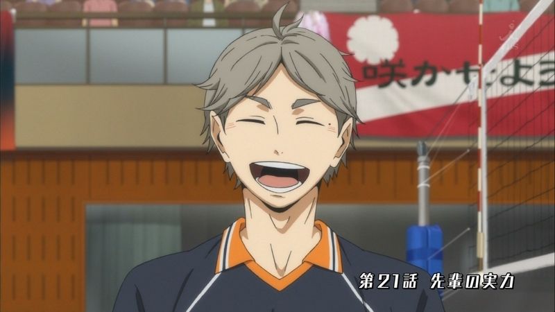 ハイキュー 21話 先輩の実力 感想 うさぎの桜