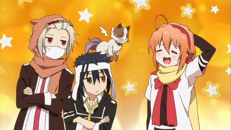 ミカグラ学園組曲 5話 学園ファンタジア 感想 うさぎの桜