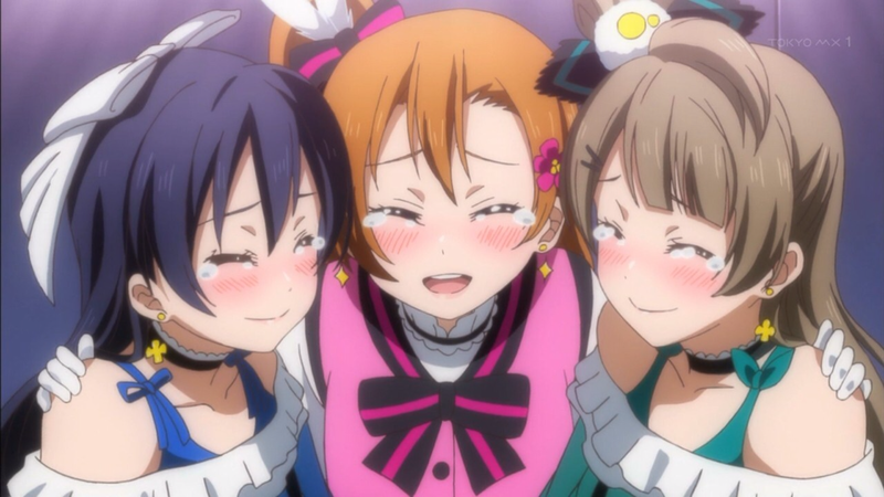 ラブライブ第2期 12話 ラストライブ 感想 うさぎの桜