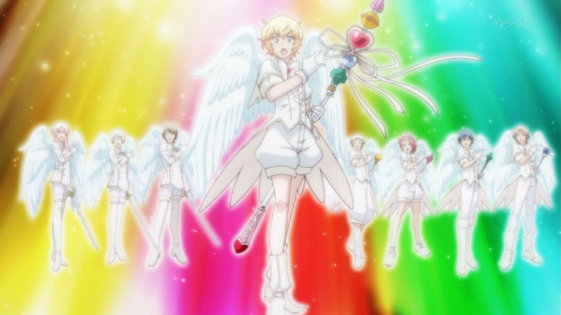 美男高校地球防衛部love アニメ感想 うさぎの桜