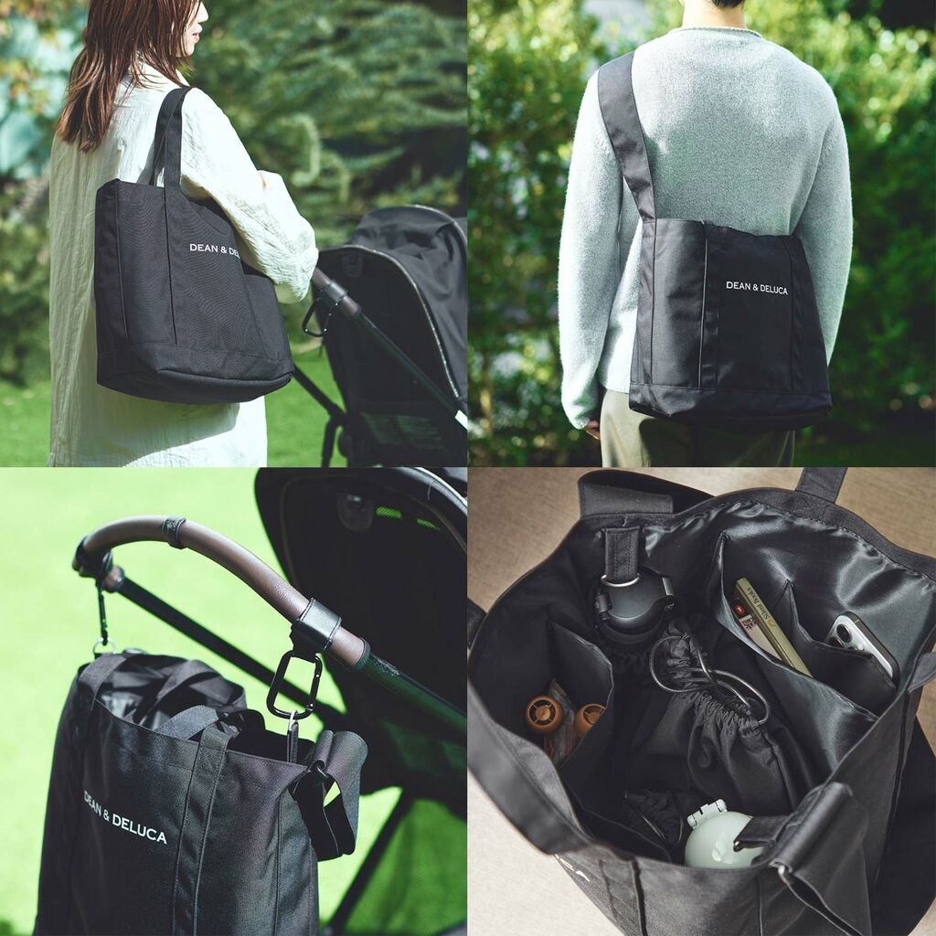 DEAN & DELUCA】ベビーとのお出かけを快適に！大容量ペアレンツバッグ